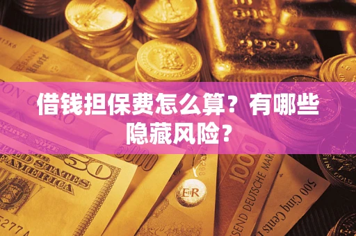 北京借钱担保费怎么算？有哪些隐藏风险？