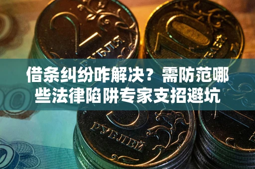 北京借条纠纷咋解决？需防范哪些法律陷阱专家支招避坑