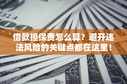 北京借款担保费怎么算？避开违法风险的关键点都在这里！