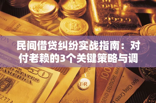北京民间借贷纠纷实战指南：对付老赖的3个关键策略与调解盲区解析
