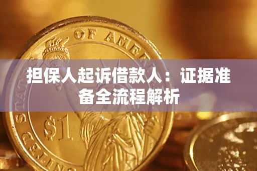 北京担保人起诉借款人：证据准备全流程解析